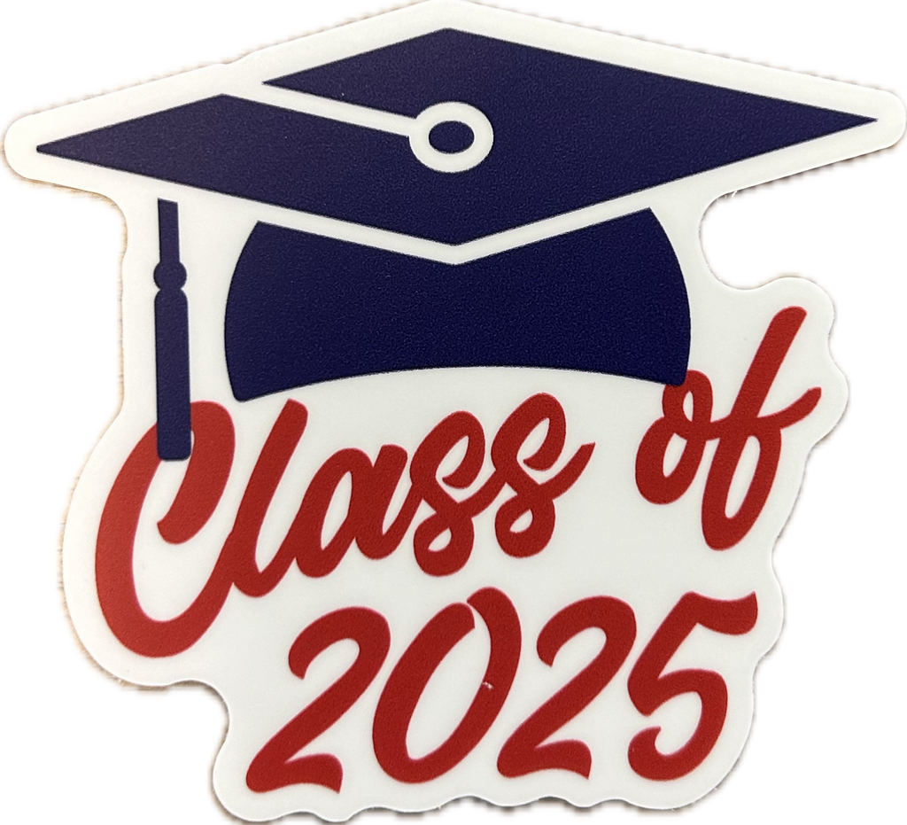 Class of 2025 Grad Sticker - Lighten Up Shop