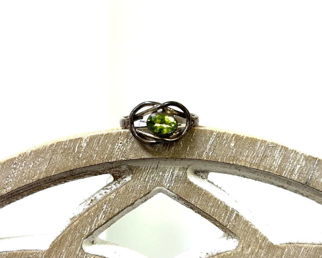 Peridot Ring - Size 8 ($36) - Lighten Up Shop