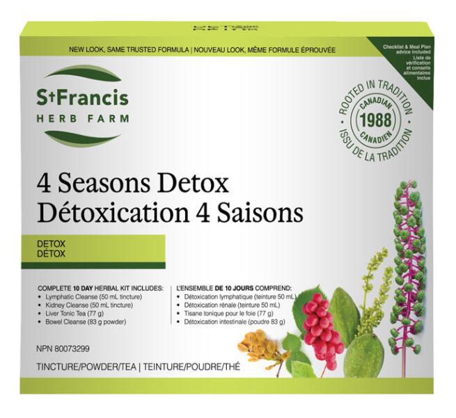 St. Francis 4 Seasons Detox 10 Day Clease - Lighten Up Shop