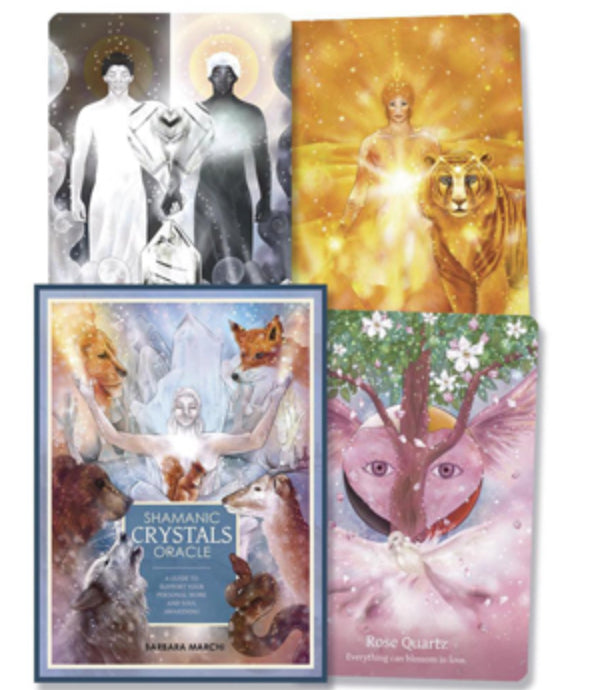 Shamanic Crystals Oracle Cards - Lighten Up Shop