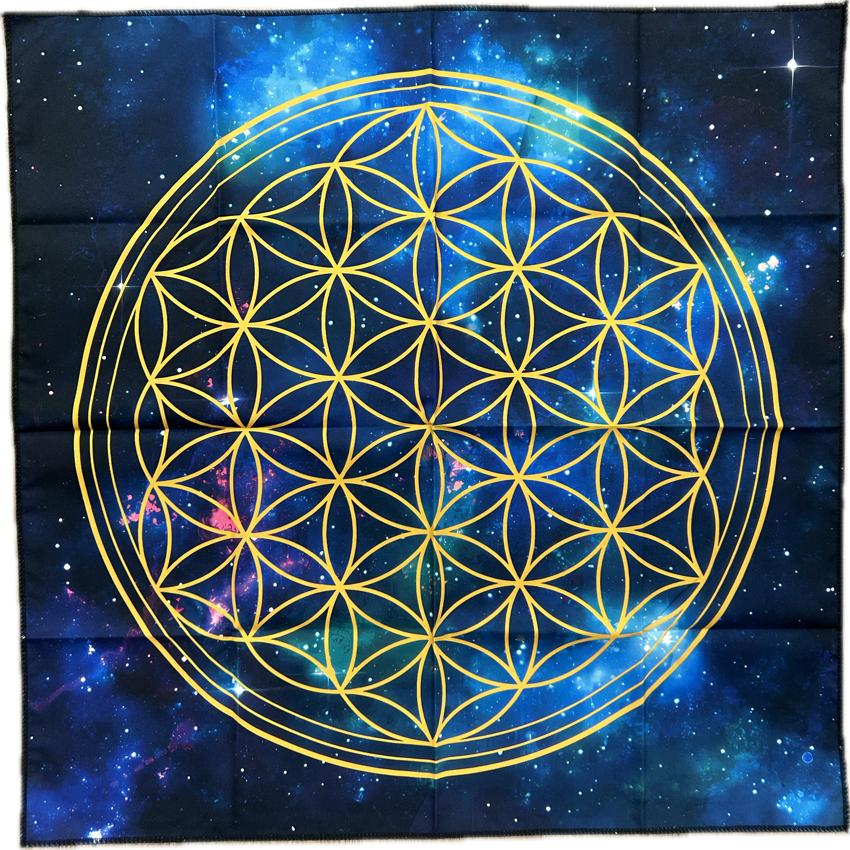 Flower Of Life Altar / Tarot / Oracle Cloth - Lighten Up Shop