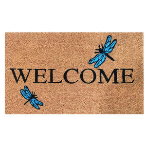 Dragonfly Welcome Mat - Lighten Up Shop