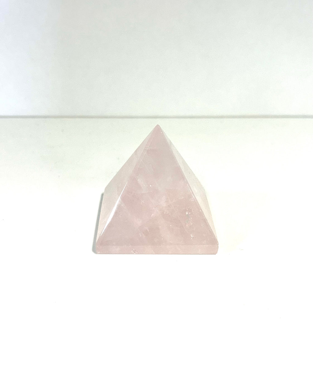 Rose Quartz Pyramid $45 - Lighten Up Shop