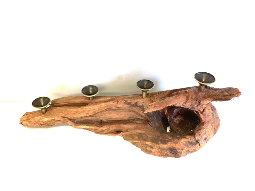Wood Sphere Stand - Lighten Up Shop