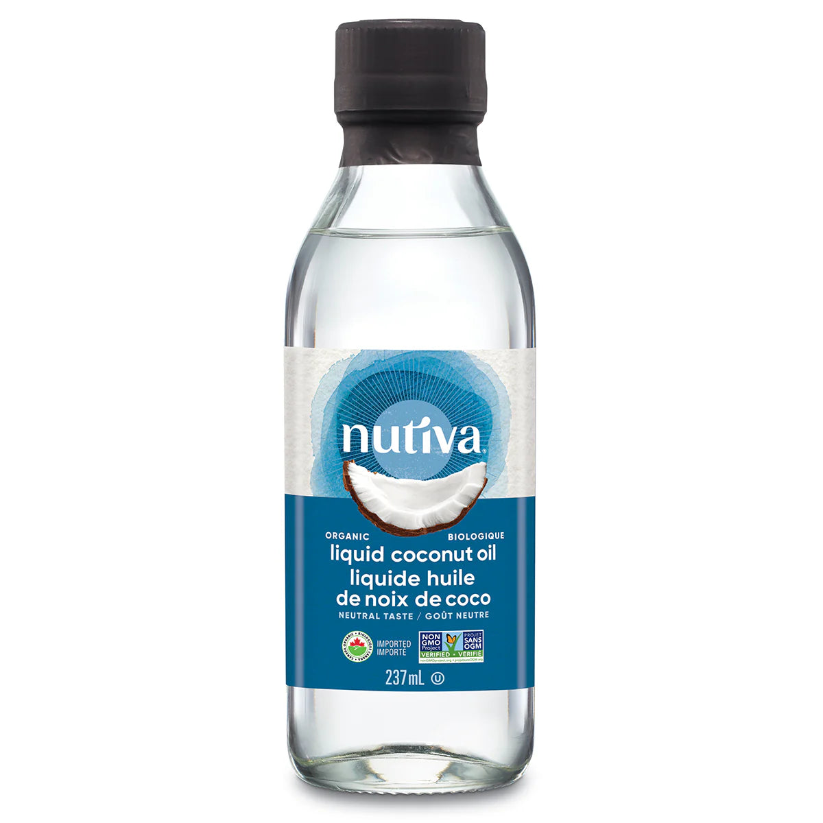 Nutiva Organic Liquid Coconut Oil 237ml