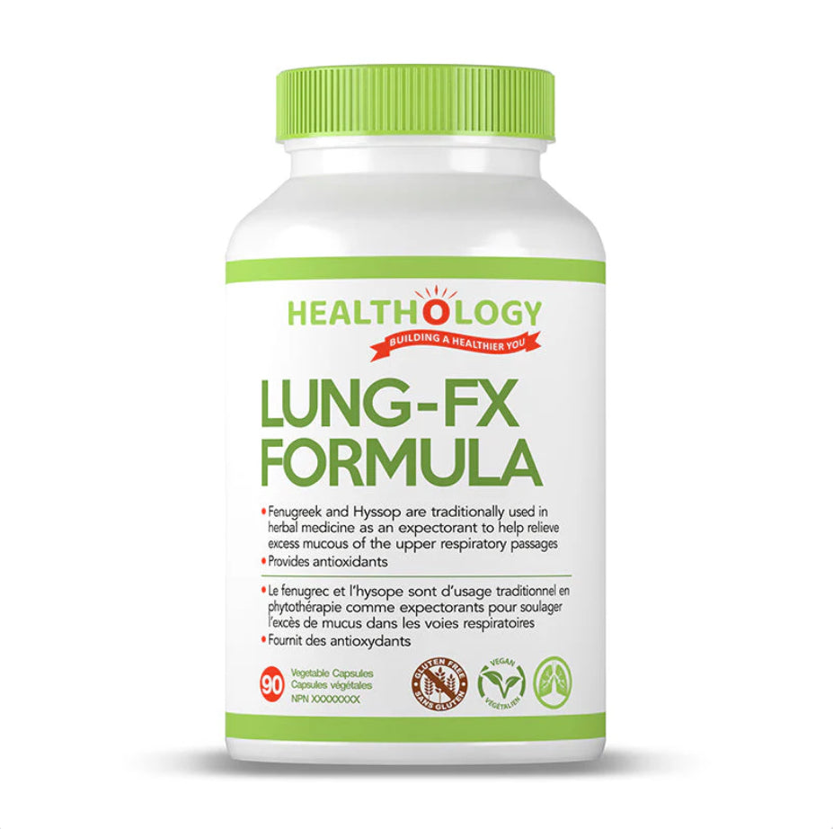Healthology Lung-FX - 90 Capsule - Lighten Up Shop