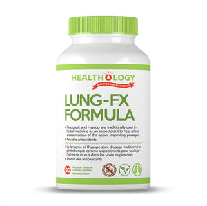 Healthology Lung-FX - 90 Capsule - Lighten Up Shop