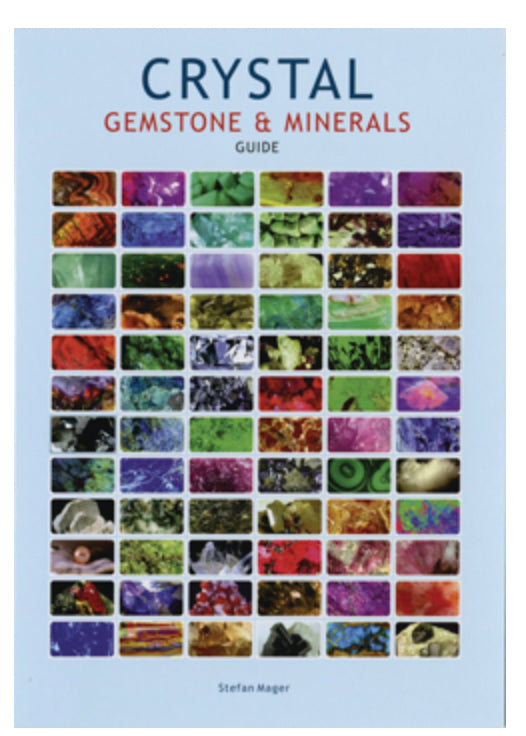 Crystal Gemstone & Minerals Guide Fold Out - Lighten Up Shop