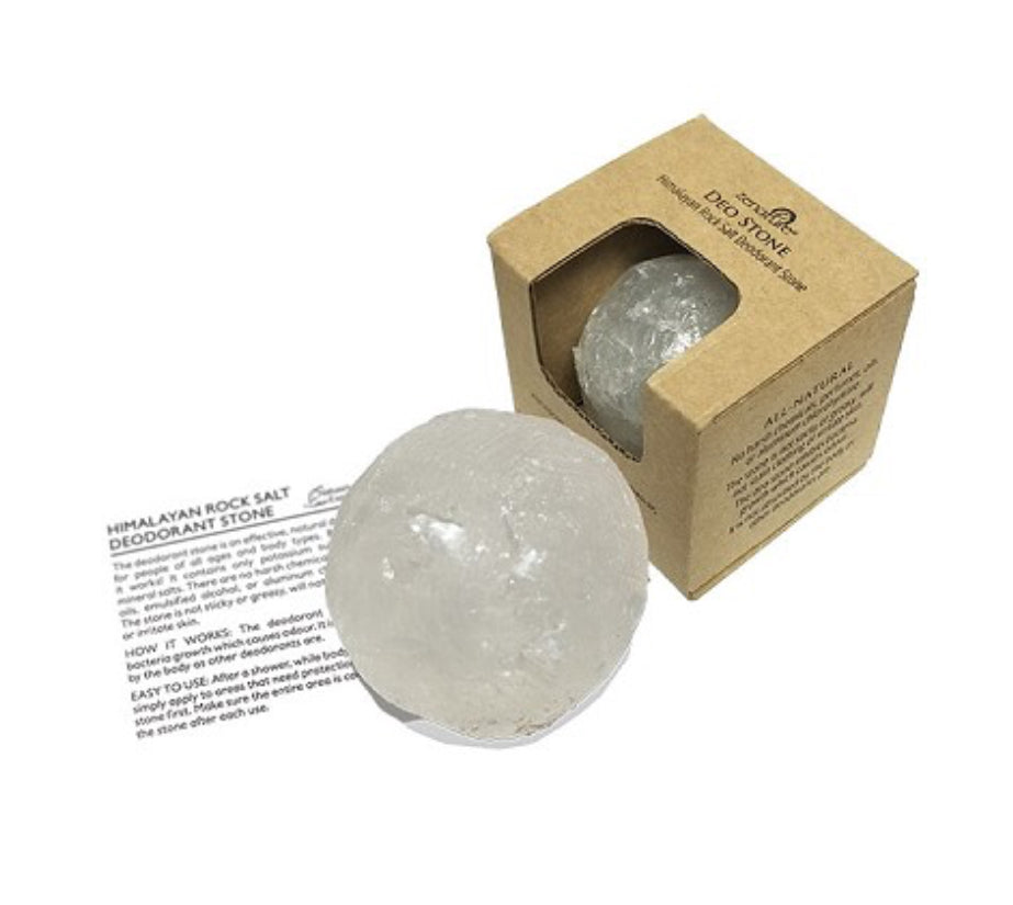 Himalayan Rock Salt Deodorant Stone - Lighten Up Shop