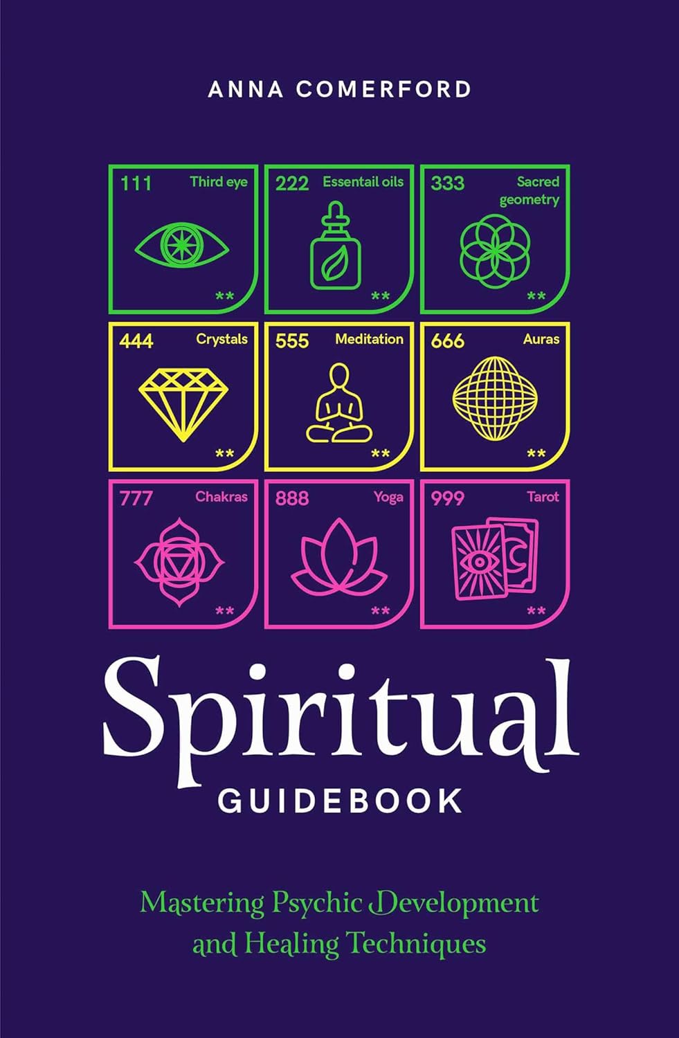 Spiritual Guidebook: Mastering Psychic Development and Healing Techniques - Anna Comerford - Lighten Up Shop