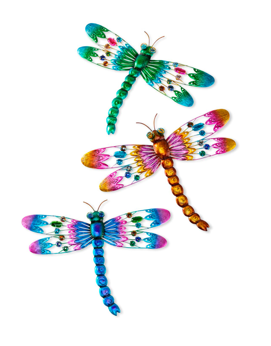 Metal Dragonfly Wall Decor - Lighten Up Shop