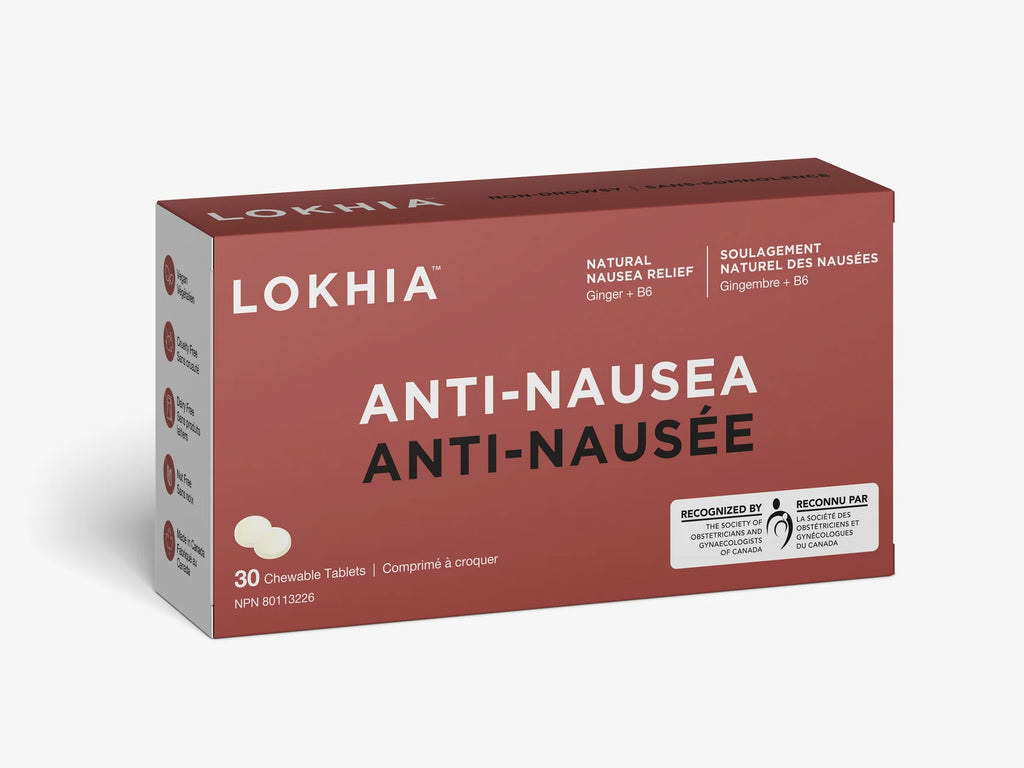 Lokhia Anti-Nausea Chewable Tablets - Lighten Up Shop