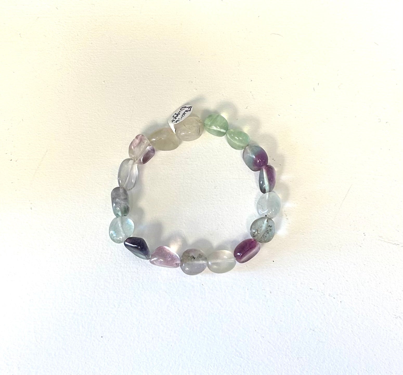 Fluorite Nugget Bracelet - Lighten Up Shop