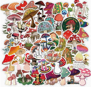 Stickers - Metaphysical, Evil Eye, Witchy, Mandala, Mushroom, Dragon, Moths, Crystals, Mystical Cats - Lighten Up Shop