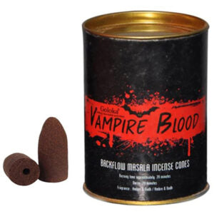 Vampire Blood Backflow Incense Cones - Lighten Up Shop