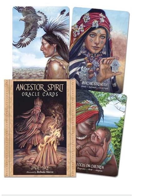 Ancestor Spirit Oracle Cards - Jade-Sky