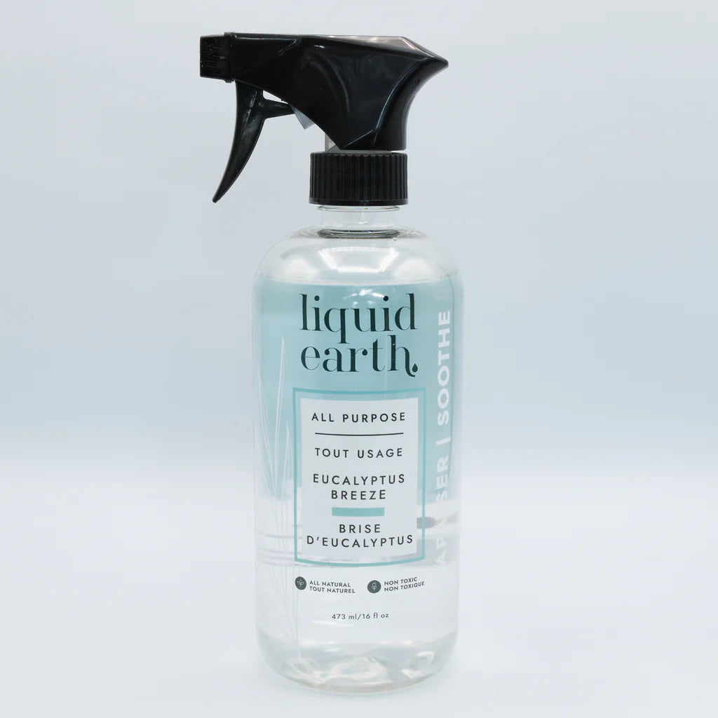 Liquid Earth All-Purpose Cleaner - Soothe (Eucalyptus Breeze) 473ml - Lighten Up Shop