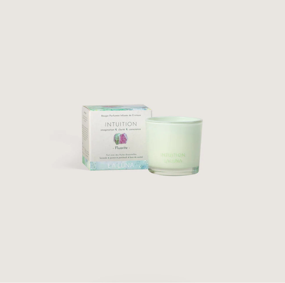 La Luna Crystal Infused Scented Mini Candle - Lighten Up Shop