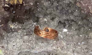 Copper Ring Infinity Wave (Magnetic) - Lighten Up Shop