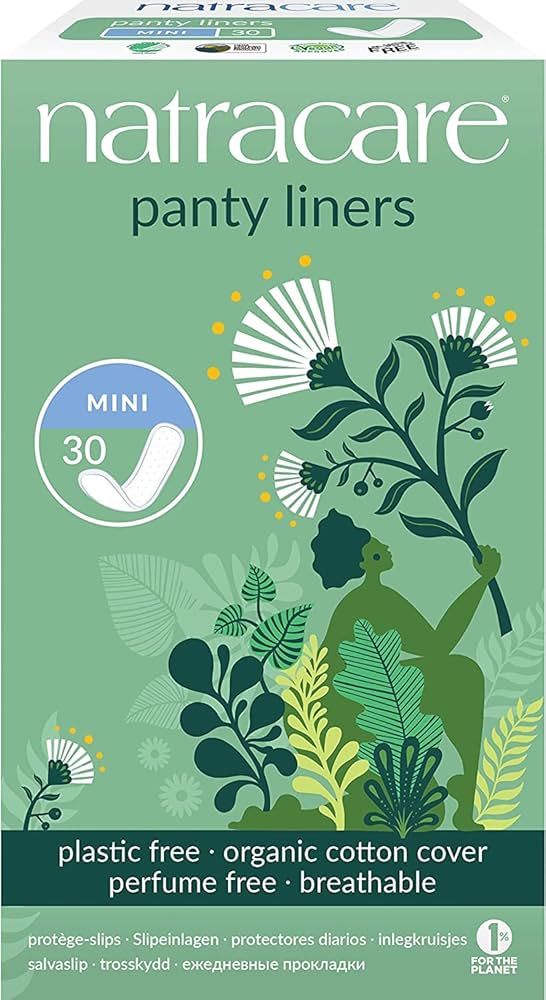 Natracare Panty Liners Mini - 30 - Lighten Up Shop