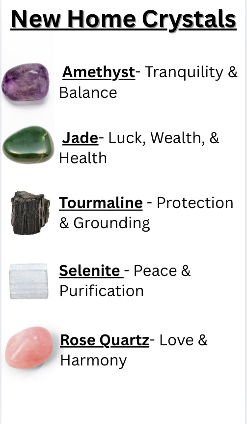 New Home Crystal Set - Lighten Up Shop