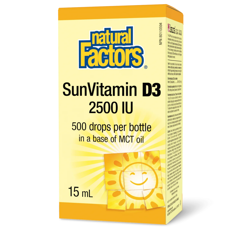 Vitamin D3 2500IU Drops 15ml - Lighten Up Shop