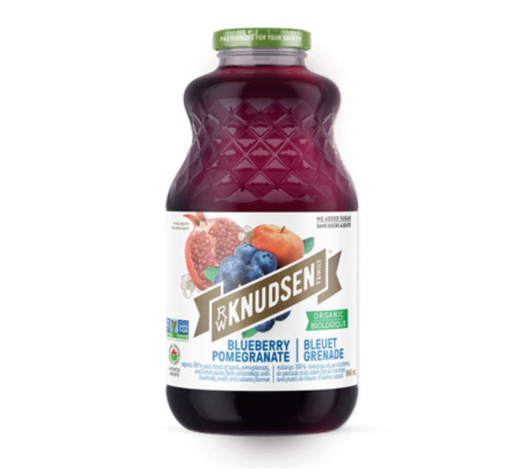 Organic Blueberry Pomegranate Juice 946ml - Lighten Up Shop