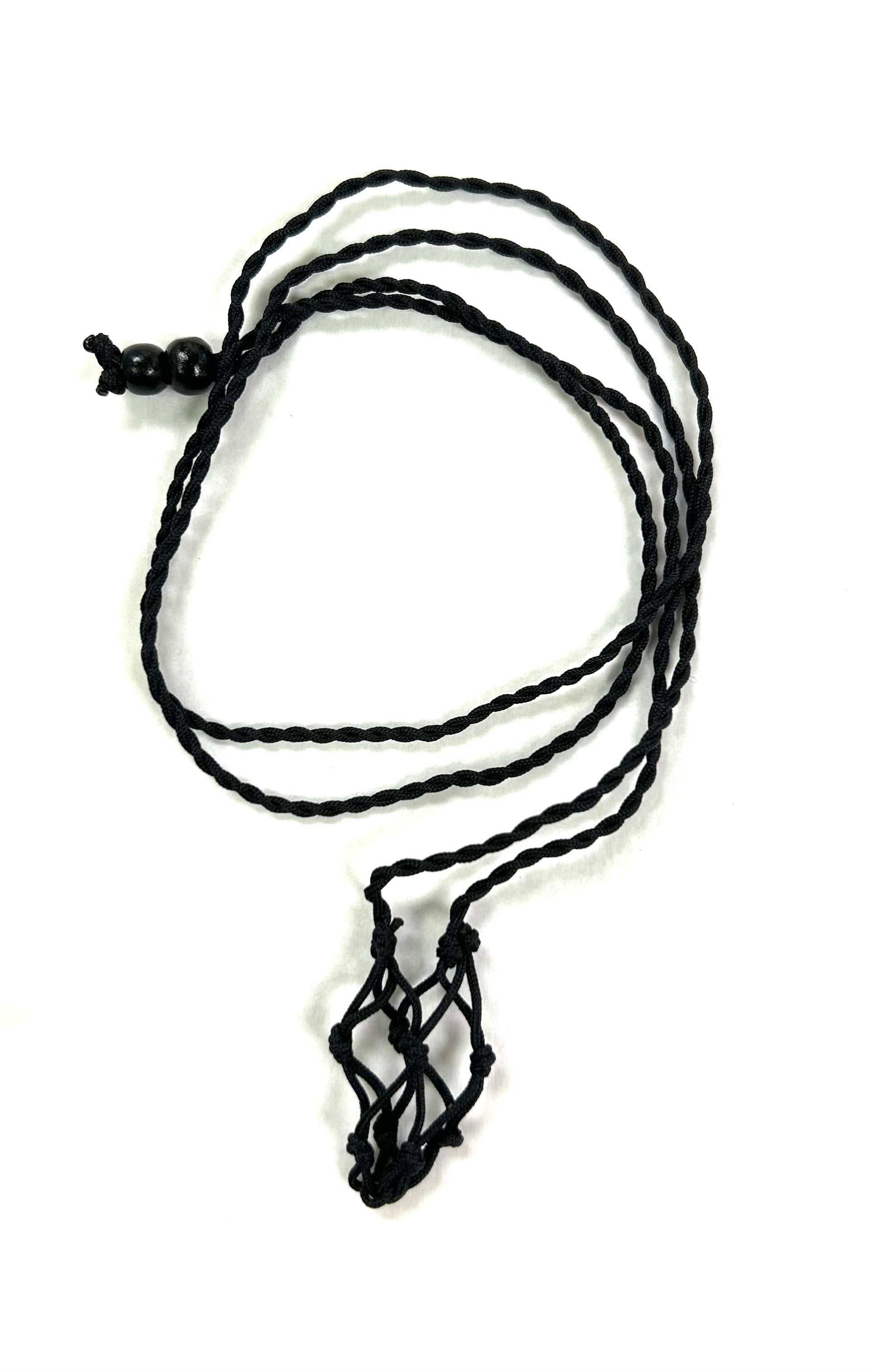 Net Gem Pouch Necklace - Lighten Up Shop