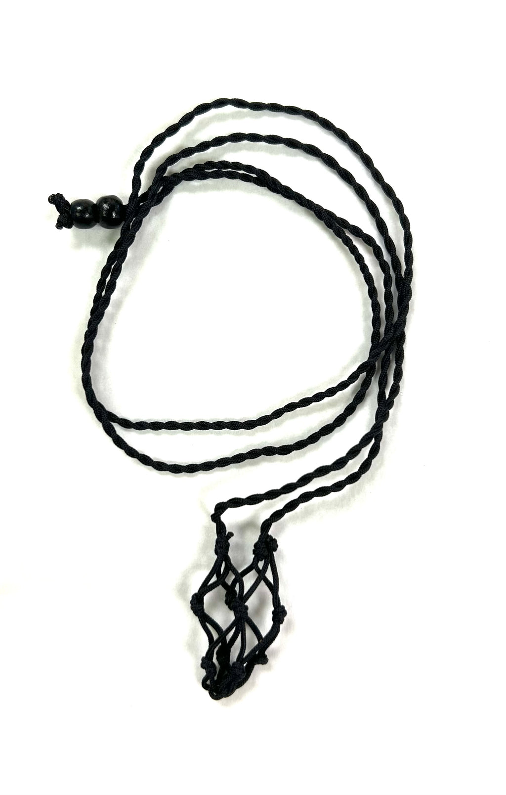 Net Gem Pouch Necklace - Lighten Up Shop