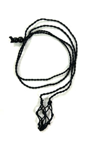 Net Gem Pouch Necklace - Lighten Up Shop