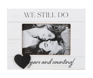 Anniversary Frame - Year Personalization - Lighten Up Shop