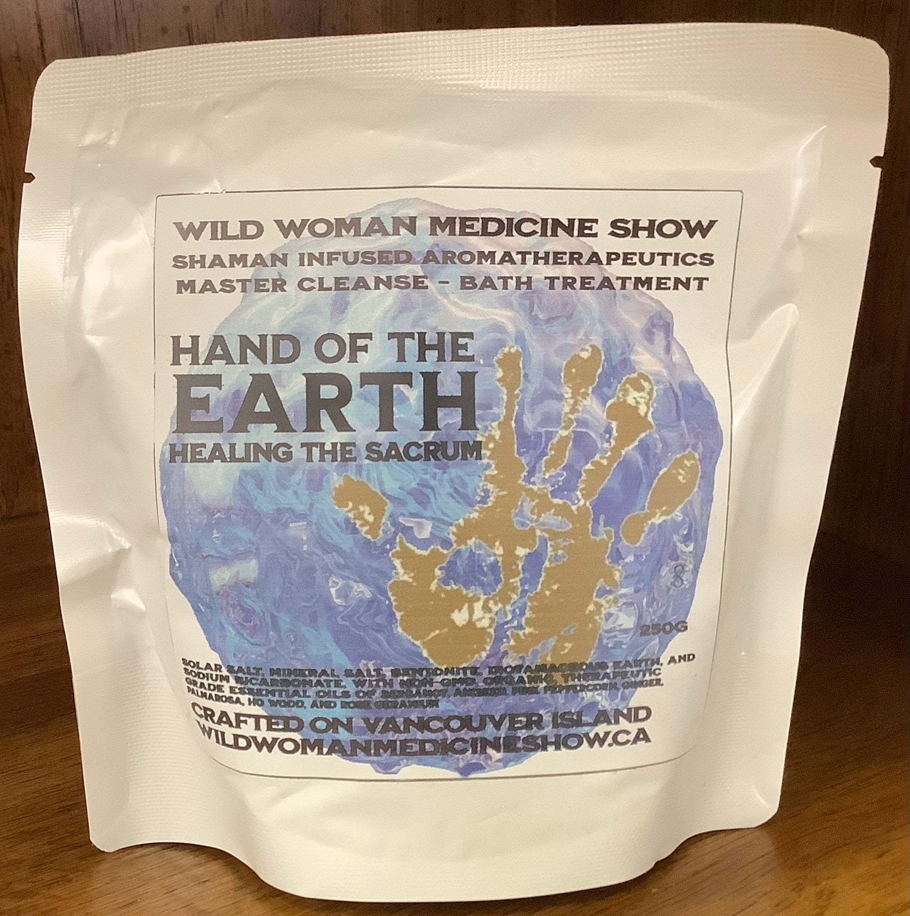 Hand of the Earth Bath Treatment (250g) Wild Woman Medicine Show