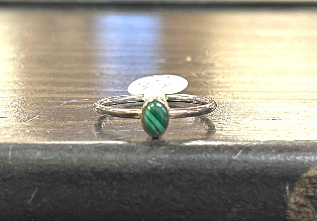 Malachite Ring - Size 10 ($48) - Lighten Up Shop