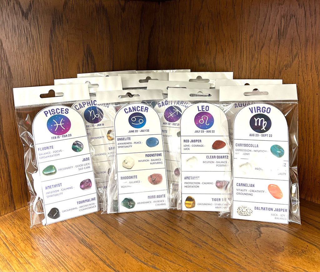 Zodiac Crystal Sets - Lighten Up Shop