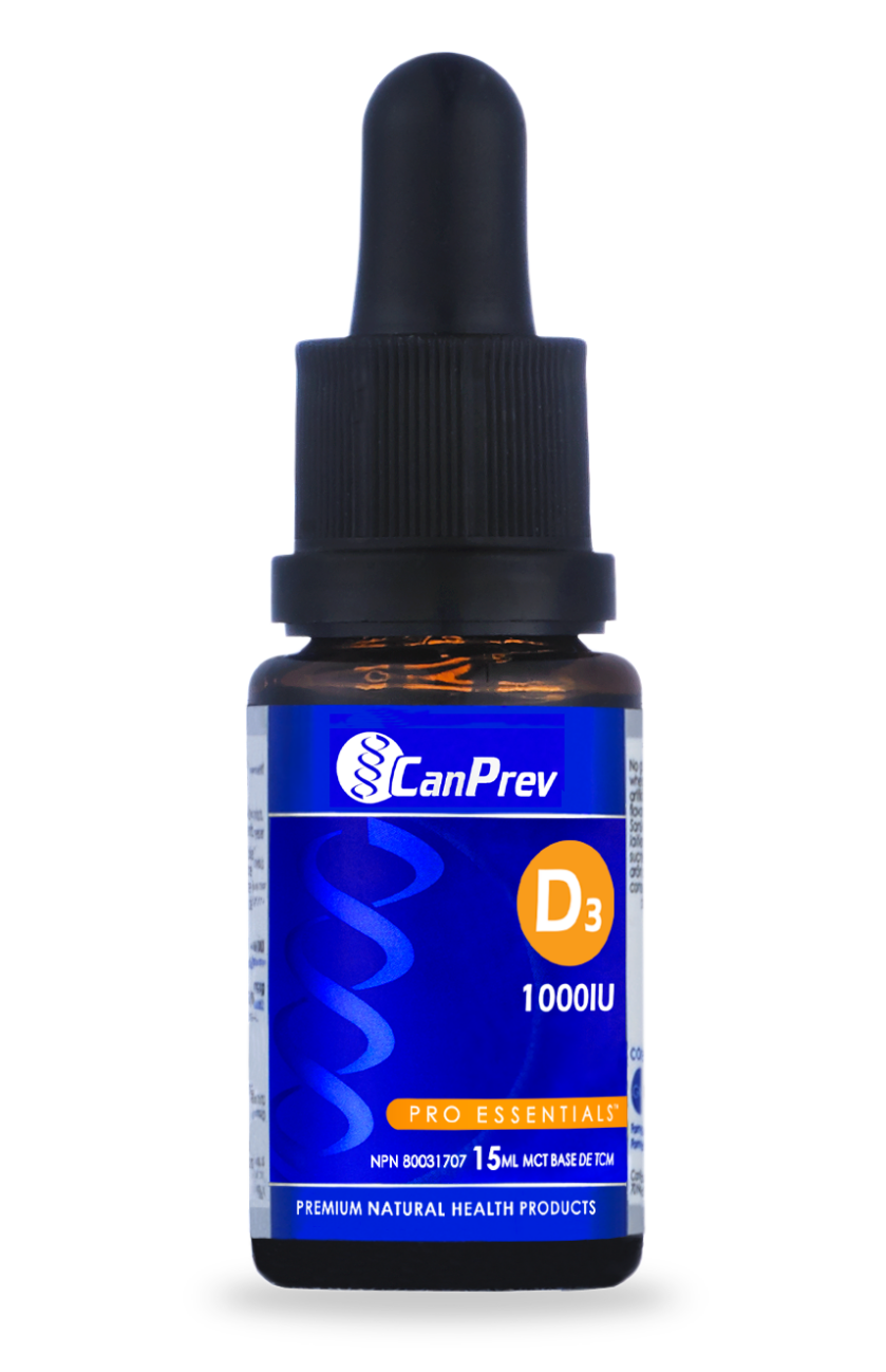 CanPrev D3 Drops 1000 IU - 15ml - Lighten Up Shop