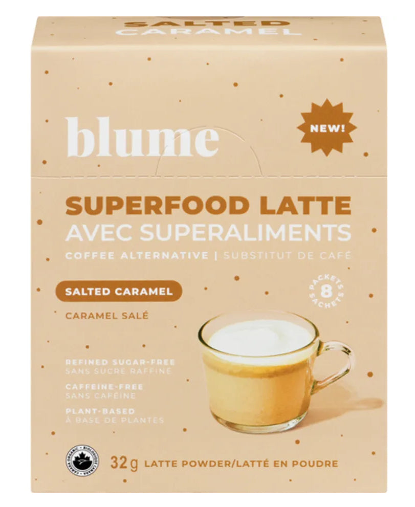 Blume Superfood Latte  (8 Packets) - Salted Caramel - Lighten Up Shop