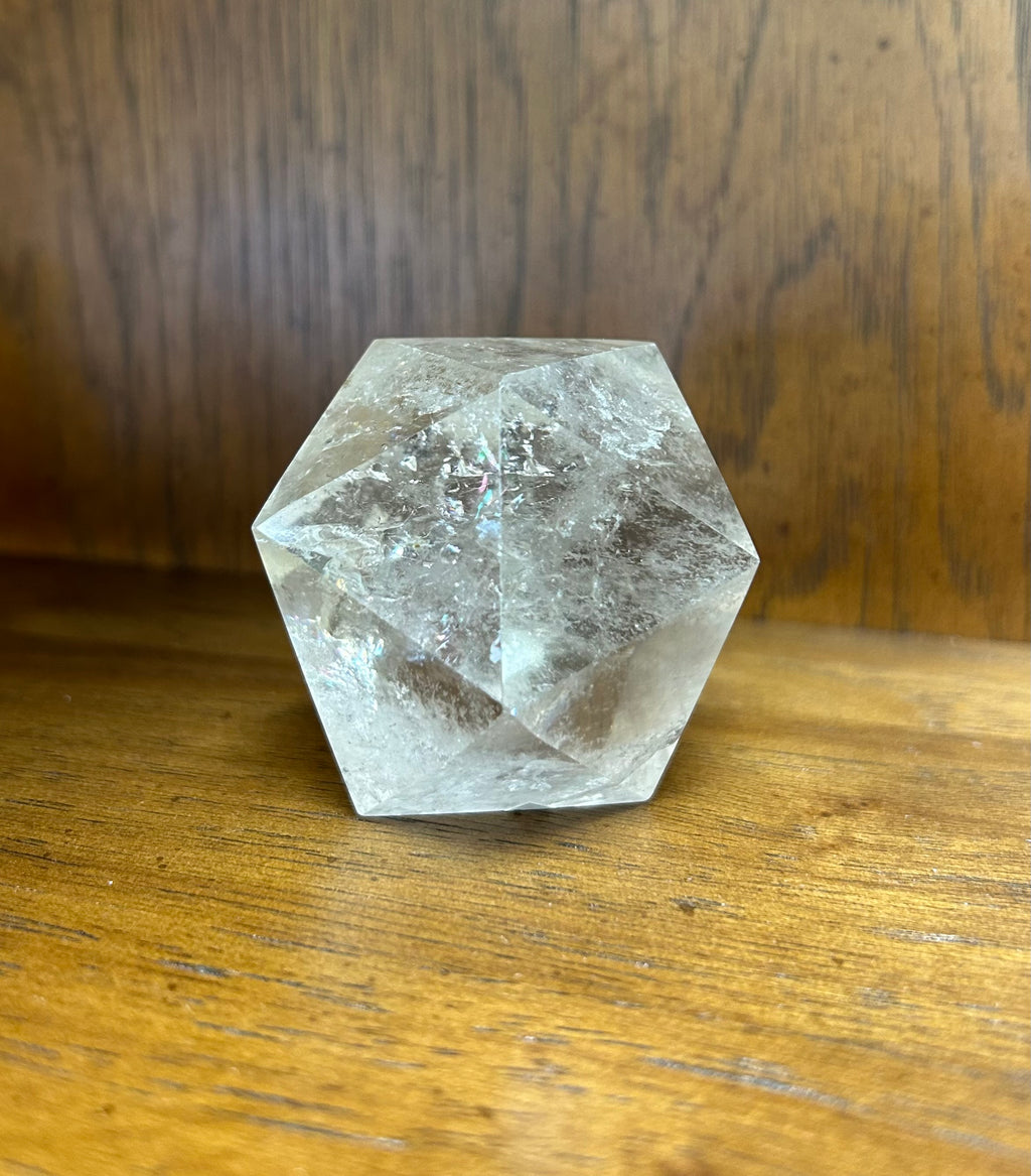 Smoky Quartz Octadecagon - Lighten Up Shop