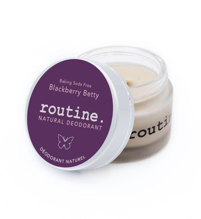Blackberry Betty (Baking Soda Free/Sensitive Skin) - Routine Deodorant Jar 58g - Lighten Up Shop