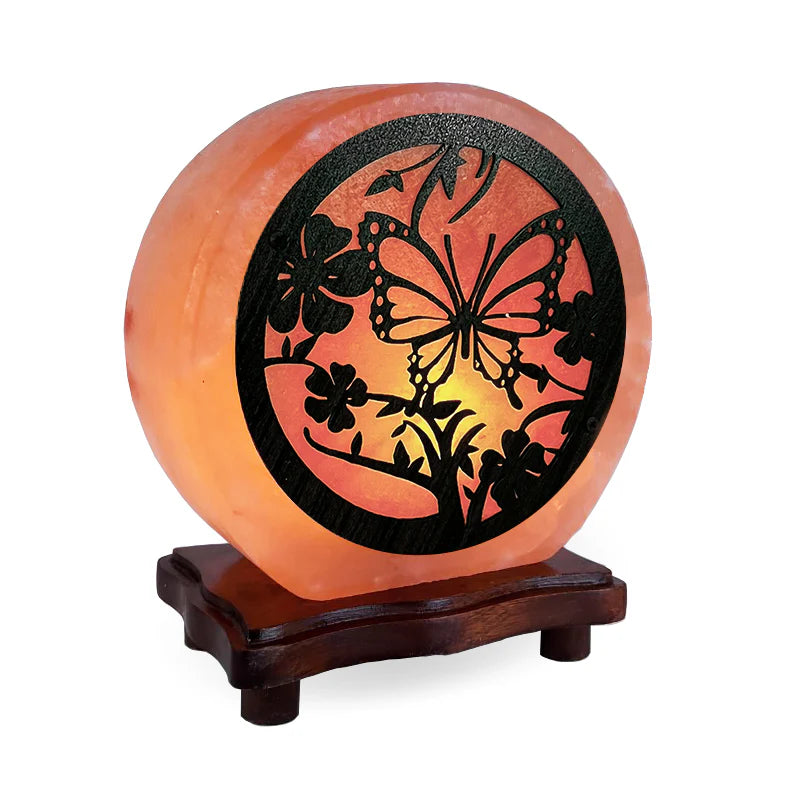 Butterfly Salt Rock Lamp - Lighten Up Shop