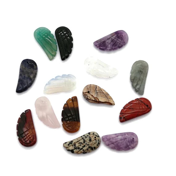 Angel Wing Crystal Pendant/Charm