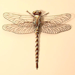 Dragonfly Wall Decor - Gold - Lighten Up Shop