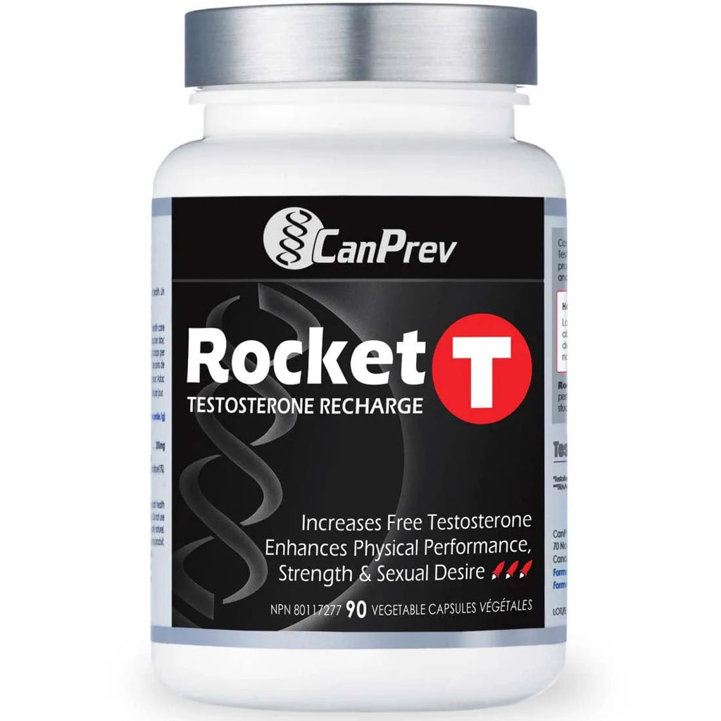 Rocket T-Testosterone Recharge - 90 Capsules - Lighten Up Shop