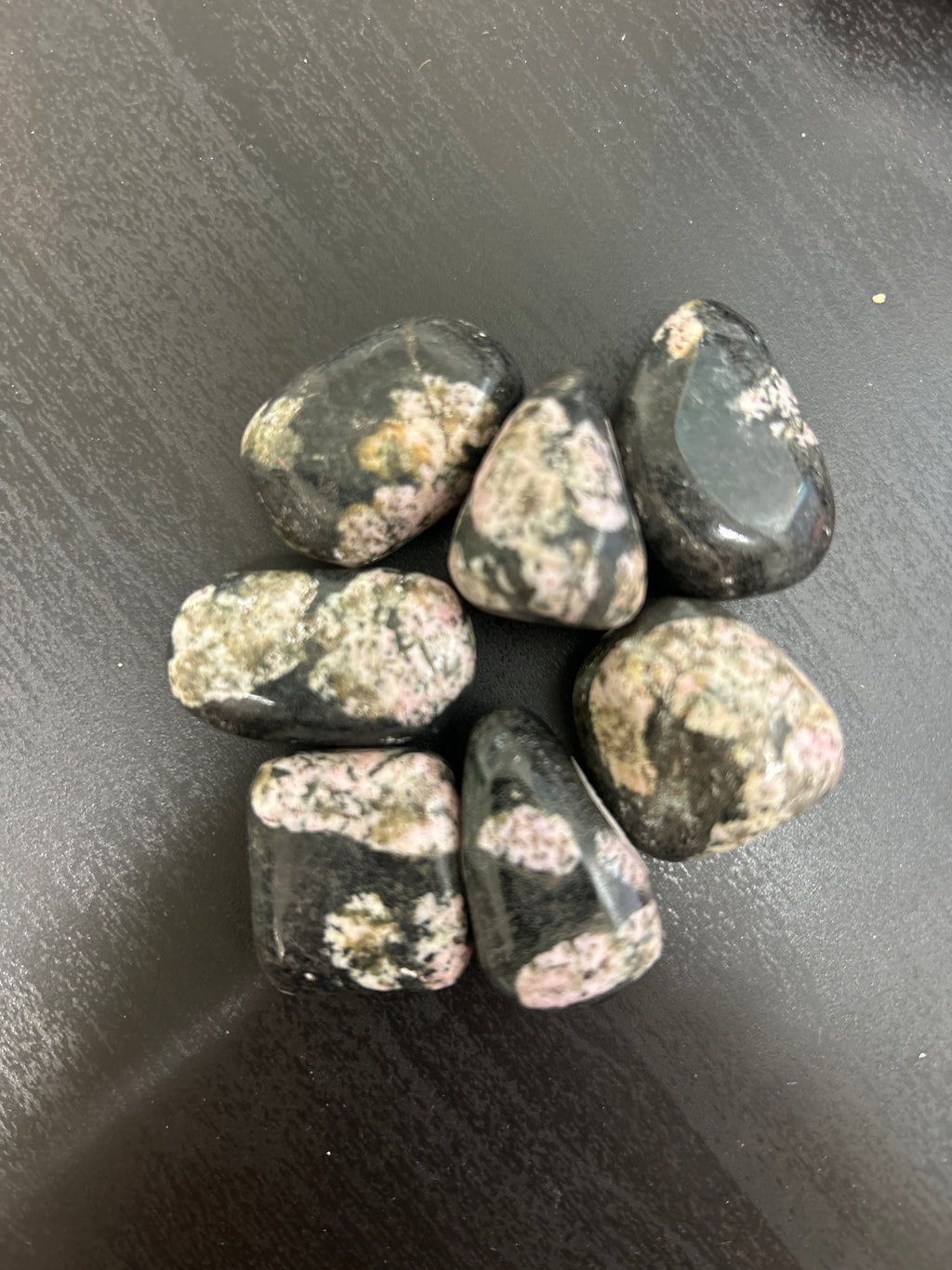 Pink Himalayan Snowflake Obsidian Loose Tumbled - Lighten Up Shop