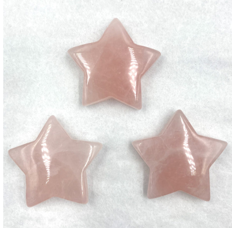 Rose Quartz Star - Lighten Up Shop