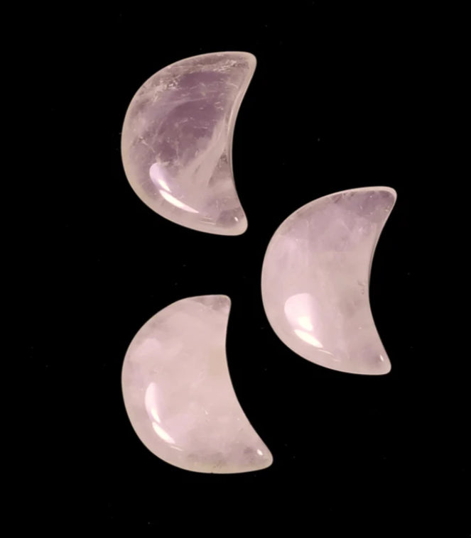 Rose Quartz Moon - Lighten Up Shop