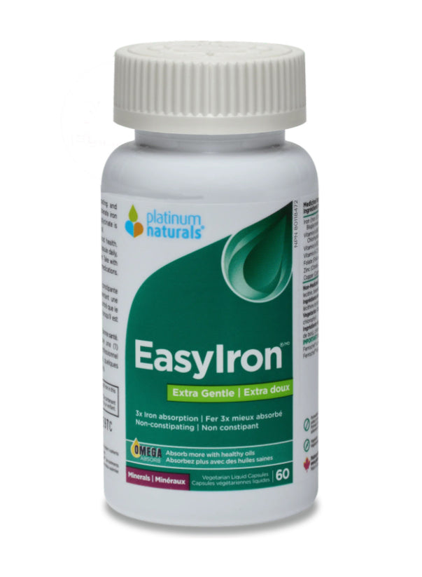 Platinum Naturals Easy Iron 60capsules - Lighten Up Shop