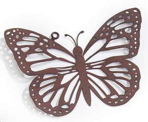 Bronze & White Butterfly Wall Decor - Lighten Up Shop