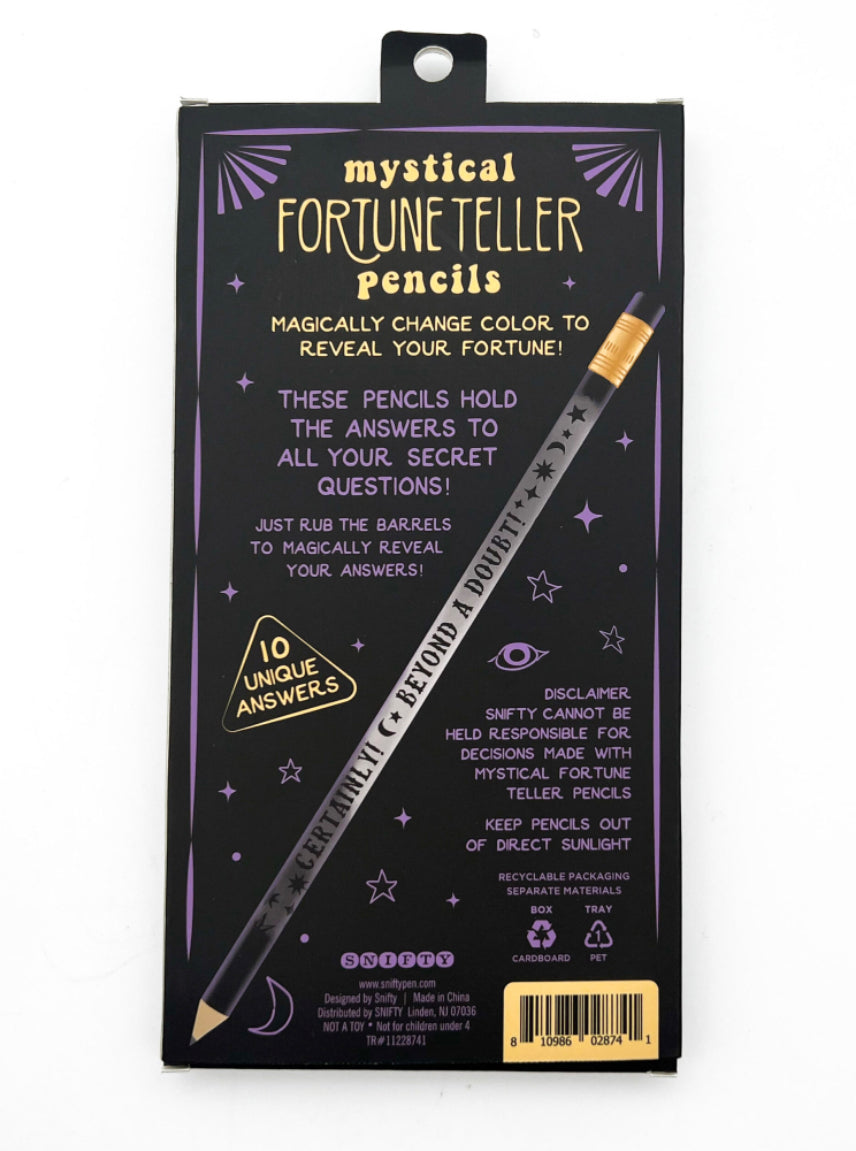 Magic Reveal Mystical Fortune Teller Pencils - Lighten Up Shop