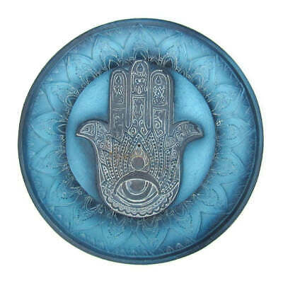 Blue Hamsa Incense Burner - Lighten Up Shop