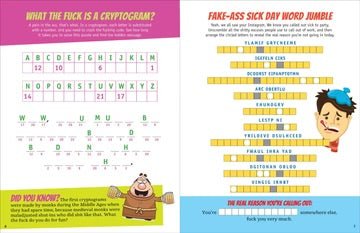 It’s All F*cking Fun And Games Activity Book - Lighten Up Shop